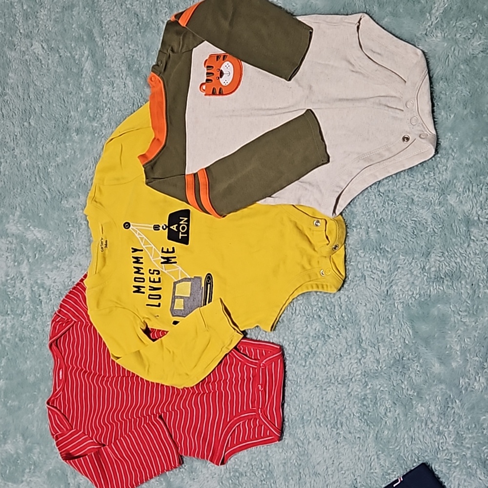 24 mo longsleeve onsie bundle